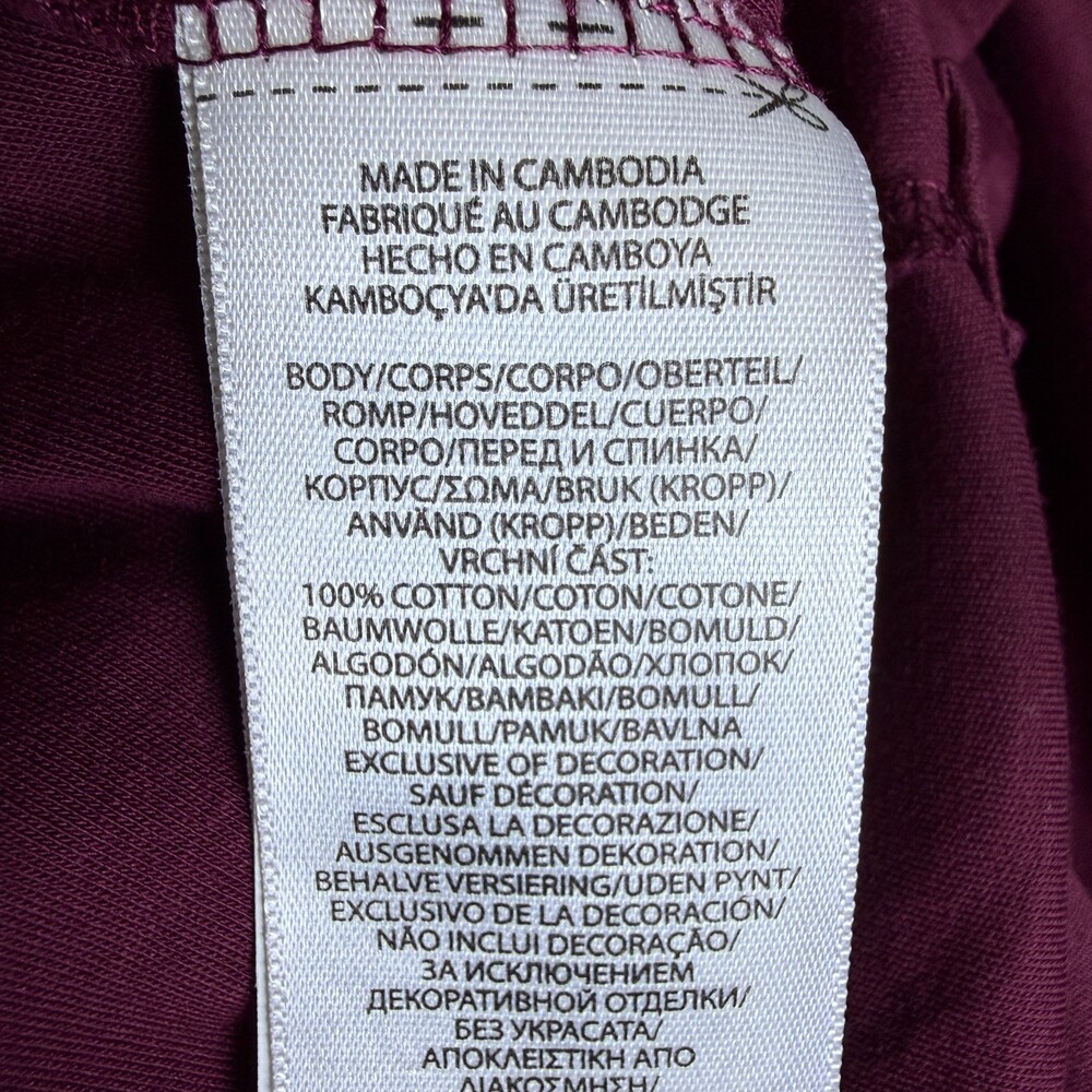 Polo Ralph Lauren Long Sleeve Polo, Sz 2XLT Tall, Burgundy/Maroon, Colored Pony - Picture 12 of 15